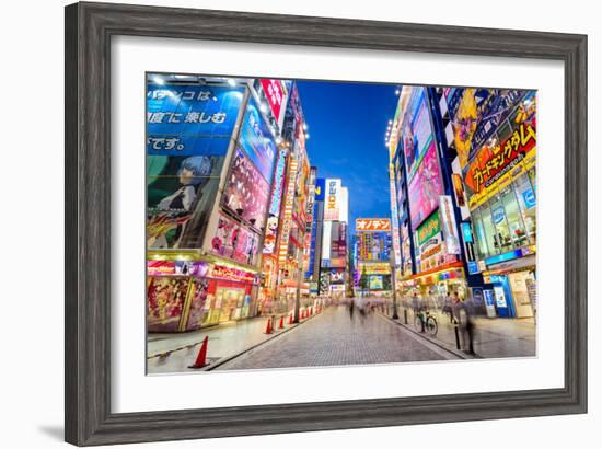 Akihabara, Tokyo, Japan-Sean Pavone-Framed Photographic Print