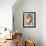 Akita - Apricot-Dawgart-Framed Giclee Print displayed on a wall