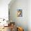 Akita - Apricot-Dawgart-Mounted Giclee Print displayed on a wall