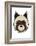 Akita-null-Framed Art Print