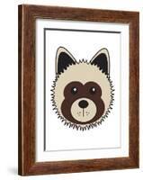 Akita-null-Framed Art Print