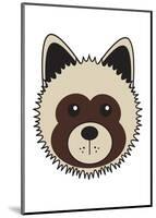 Akita-null-Mounted Giclee Print