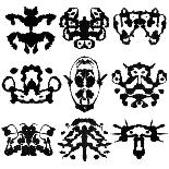 Nine Rorschach Test-akova-Premium Giclee Print