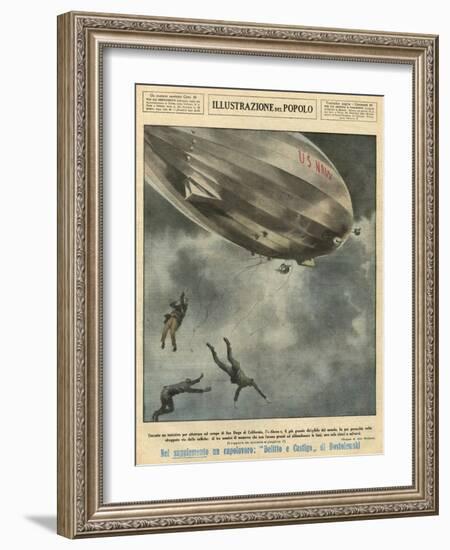 Akron' Accident-Aldo Molinari-Framed Art Print