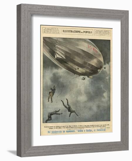 Akron' Accident-Aldo Molinari-Framed Art Print