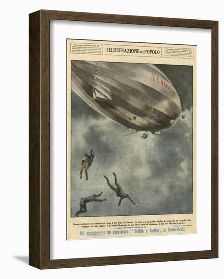 Akron' Accident-Aldo Molinari-Framed Art Print