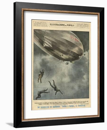 Akron' Accident-Aldo Molinari-Framed Art Print