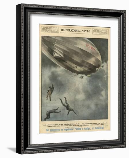 Akron' Accident-Aldo Molinari-Framed Art Print