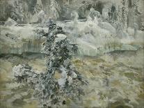 Imatra in Wintertime, 1893-Akseli Gallen-Kallela-Giclee Print
