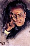 Portrait of the Author Maxim Gorky (1868-1939) (Maxime Gorki) - Gallen-Kallela, Akseli (1865-1931)-Akseli Valdemar Gallen-kallela-Giclee Print
