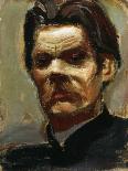Portrait of the Author Maxim Gorky (1868-1939) (Maxime Gorki) - Gallen-Kallela, Akseli (1865-1931)-Akseli Valdemar Gallen-kallela-Giclee Print