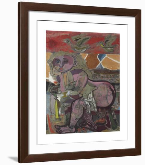 Akt-Jankel Adler-Framed Premium Giclee Print