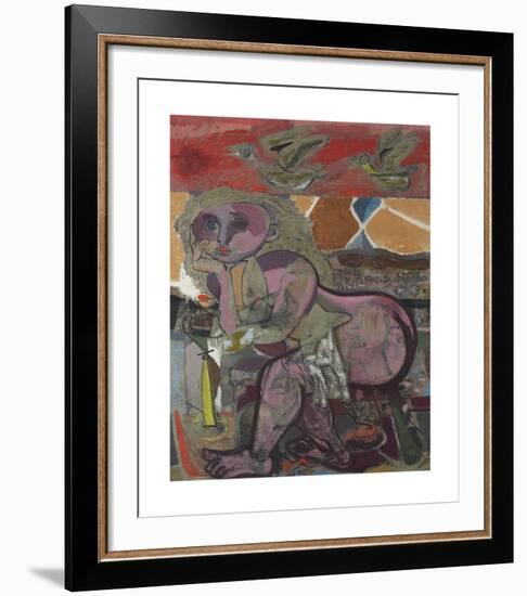 Akt-Jankel Adler-Framed Premium Giclee Print