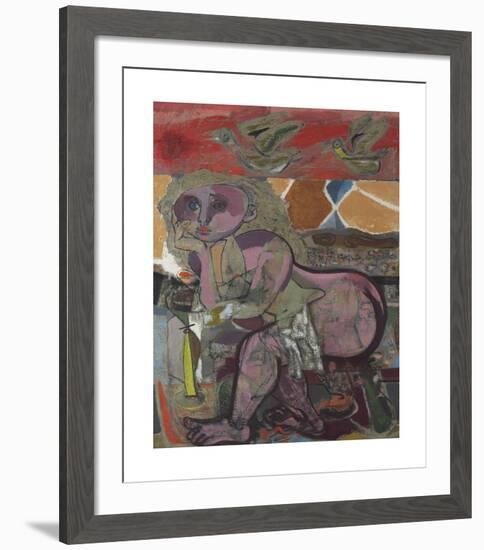 Akt-Jankel Adler-Framed Premium Giclee Print