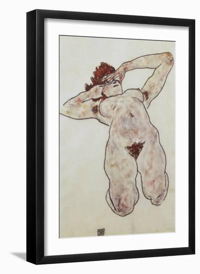 Akt-Egon Schiele-Framed Giclee Print