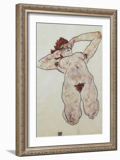 Akt-Egon Schiele-Framed Giclee Print