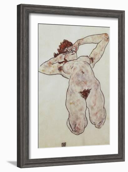 Akt-Egon Schiele-Framed Giclee Print