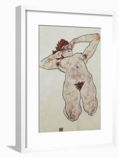 Akt-Egon Schiele-Framed Giclee Print