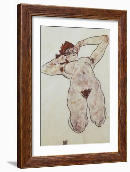 Akt-Egon Schiele-Framed Giclee Print