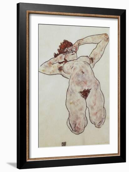 Akt-Egon Schiele-Framed Giclee Print