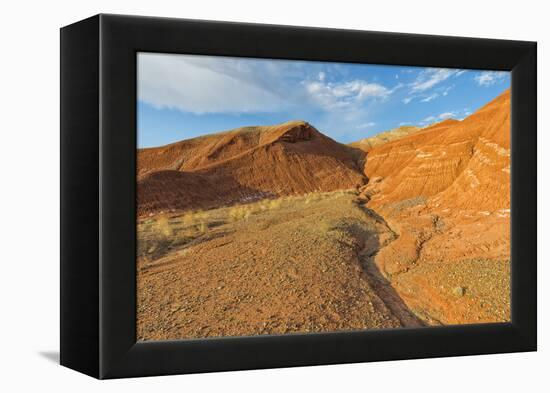 Aktau Mountains, Altyn-Emel National Park, Almaty region, Kazakhstan, Central Asia, Asia-G&M Therin-Weise-Framed Premier Image Canvas