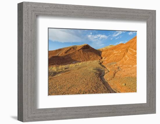 Aktau Mountains, Altyn-Emel National Park, Almaty region, Kazakhstan, Central Asia, Asia-G&M Therin-Weise-Framed Photographic Print