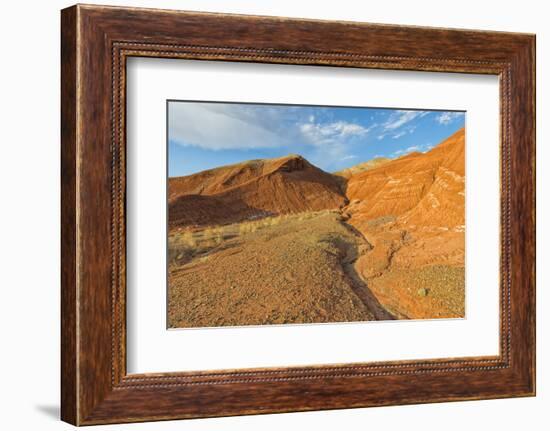 Aktau Mountains, Altyn-Emel National Park, Almaty region, Kazakhstan, Central Asia, Asia-G&M Therin-Weise-Framed Photographic Print