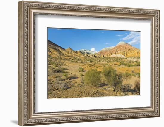 Aktau Mountains, Altyn-Emel National Park, Almaty region, Kazakhstan, Central Asia, Asia-G&M Therin-Weise-Framed Photographic Print