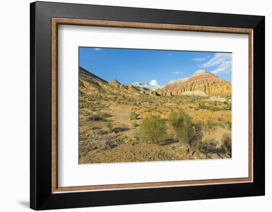 Aktau Mountains, Altyn-Emel National Park, Almaty region, Kazakhstan, Central Asia, Asia-G&M Therin-Weise-Framed Photographic Print