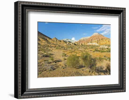 Aktau Mountains, Altyn-Emel National Park, Almaty region, Kazakhstan, Central Asia, Asia-G&M Therin-Weise-Framed Photographic Print