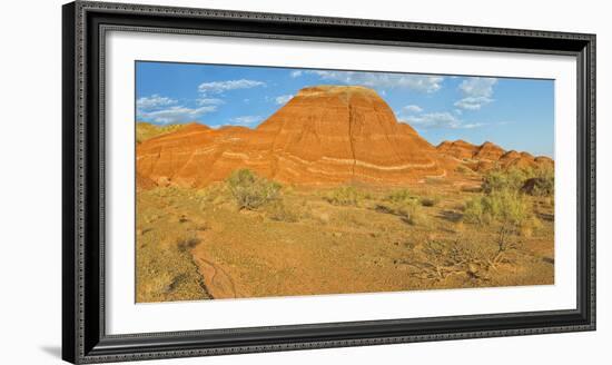 Aktau Mountains, Altyn-Emel National Park, Almaty region, Kazakhstan, Central Asia, Asia-G&M Therin-Weise-Framed Photographic Print