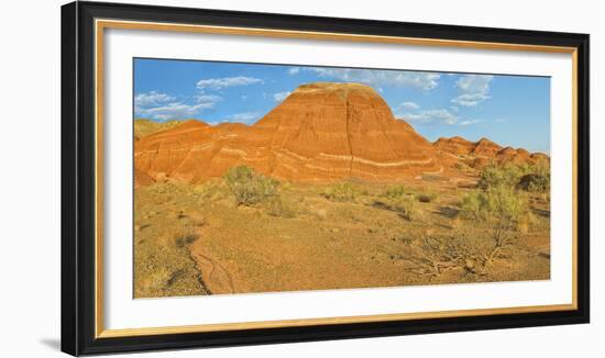 Aktau Mountains, Altyn-Emel National Park, Almaty region, Kazakhstan, Central Asia, Asia-G&M Therin-Weise-Framed Photographic Print