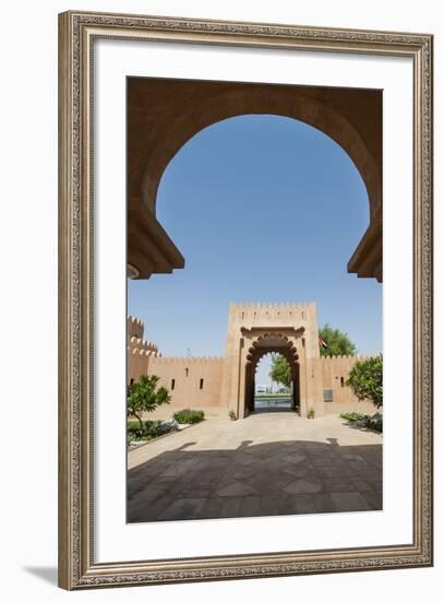 Al Ain Palace Museum in Al Ain, Dubai, United Arab Emirates-Michael DeFreitas-Framed Photographic Print