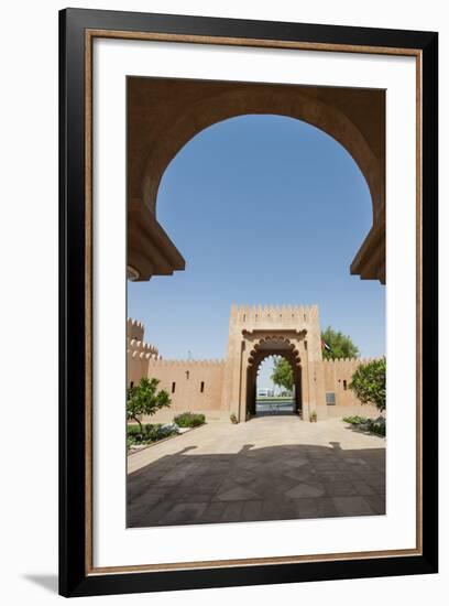 Al Ain Palace Museum in Al Ain, Dubai, United Arab Emirates-Michael DeFreitas-Framed Photographic Print