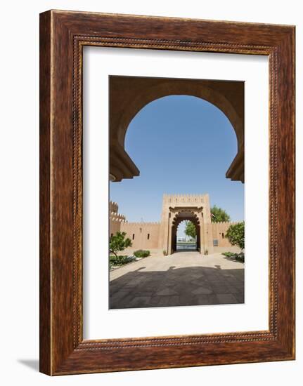 Al Ain Palace Museum in Al Ain, Dubai, United Arab Emirates-Michael DeFreitas-Framed Photographic Print