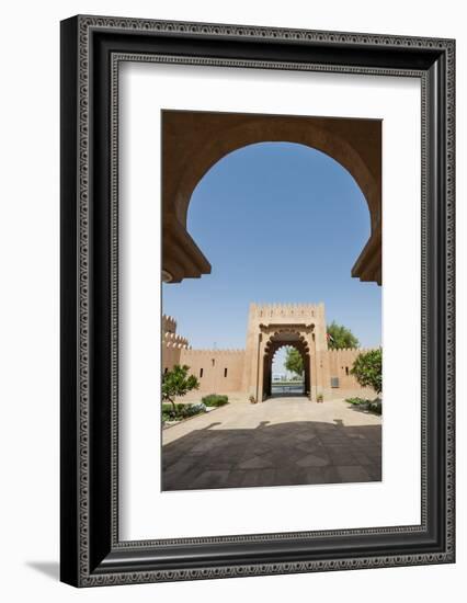 Al Ain Palace Museum in Al Ain, Dubai, United Arab Emirates-Michael DeFreitas-Framed Photographic Print