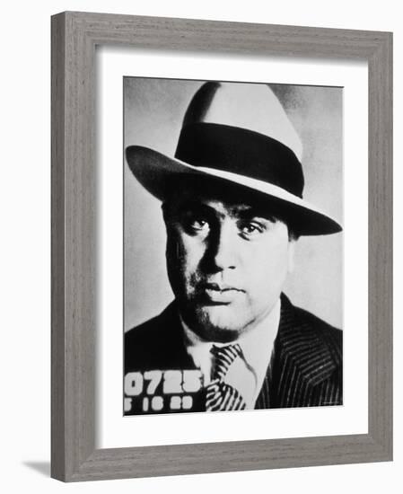 Al Capone, 1929-null-Framed Photographic Print