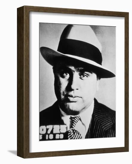 Al Capone, 1929-null-Framed Photographic Print