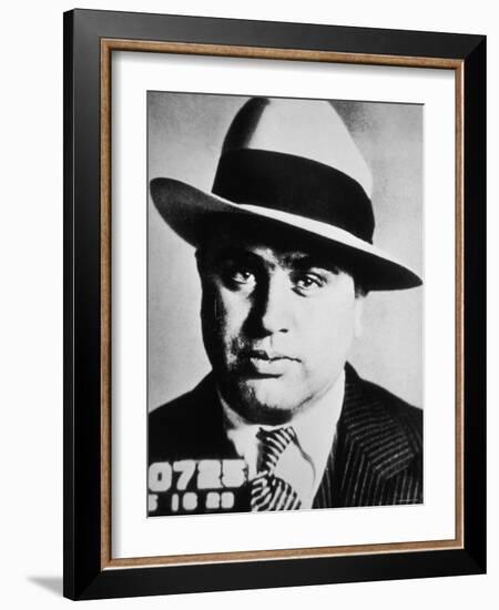 Al Capone, 1929-null-Framed Photographic Print