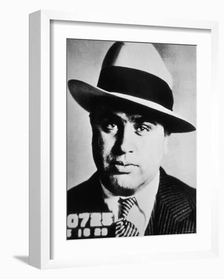 Al Capone, 1929-null-Framed Photographic Print