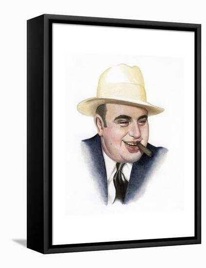 Al Capone, 2007-Karen Humpage-Framed Premier Image Canvas