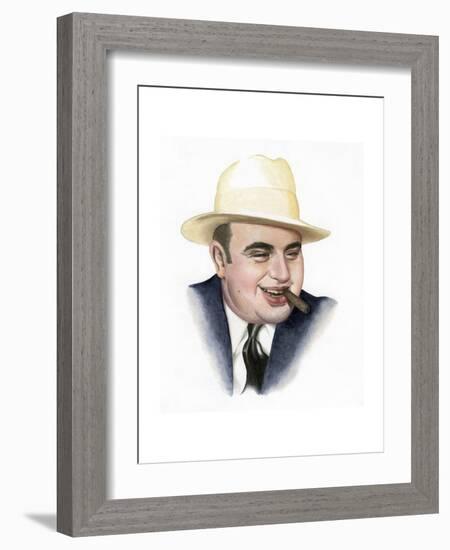 Al Capone, 2007-Karen Humpage-Framed Giclee Print