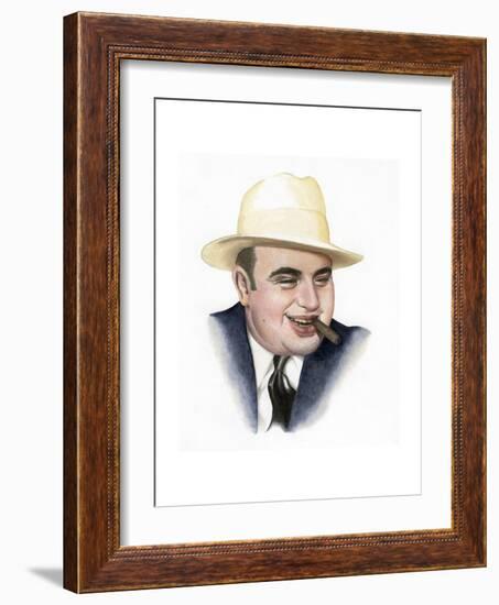 Al Capone, 2007-Karen Humpage-Framed Giclee Print