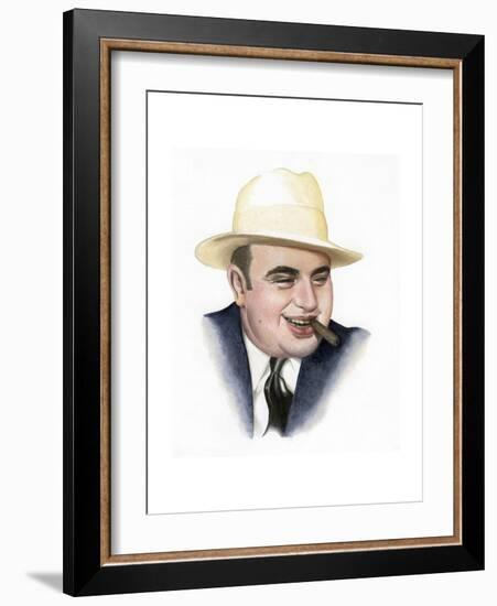Al Capone, 2007-Karen Humpage-Framed Giclee Print