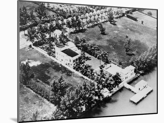 Al Capone's Luxurious Florida Estate, 1930s-null-Mounted Photo