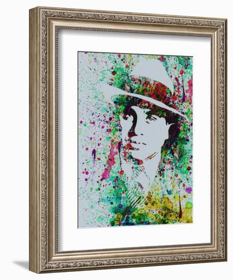 Al Capone Watercolor-Anna Malkin-Framed Art Print