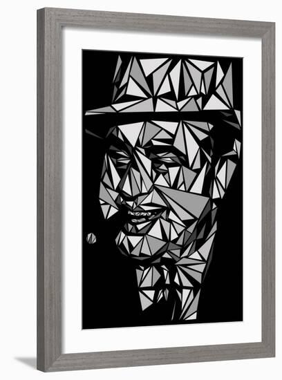 Al Capone-Cristian Mielu-Framed Art Print