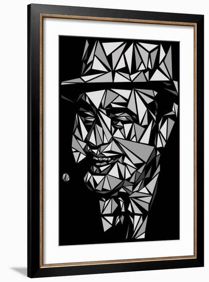 Al Capone-Cristian Mielu-Framed Art Print