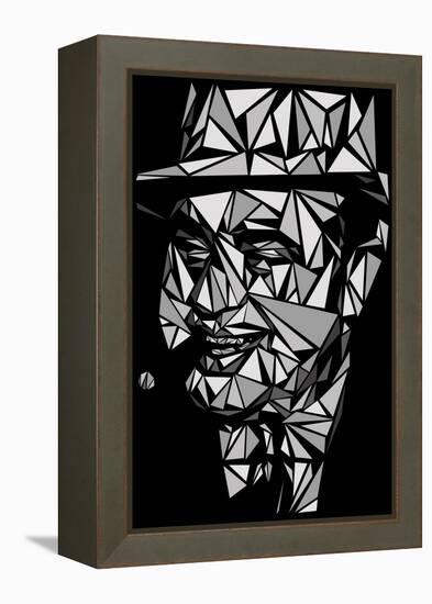 Al Capone-Cristian Mielu-Framed Stretched Canvas
