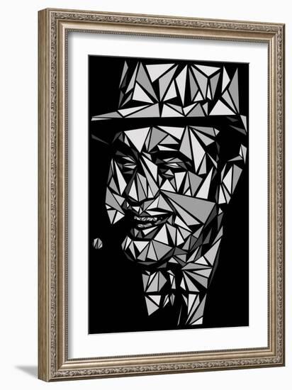 Al Capone-Cristian Mielu-Framed Art Print